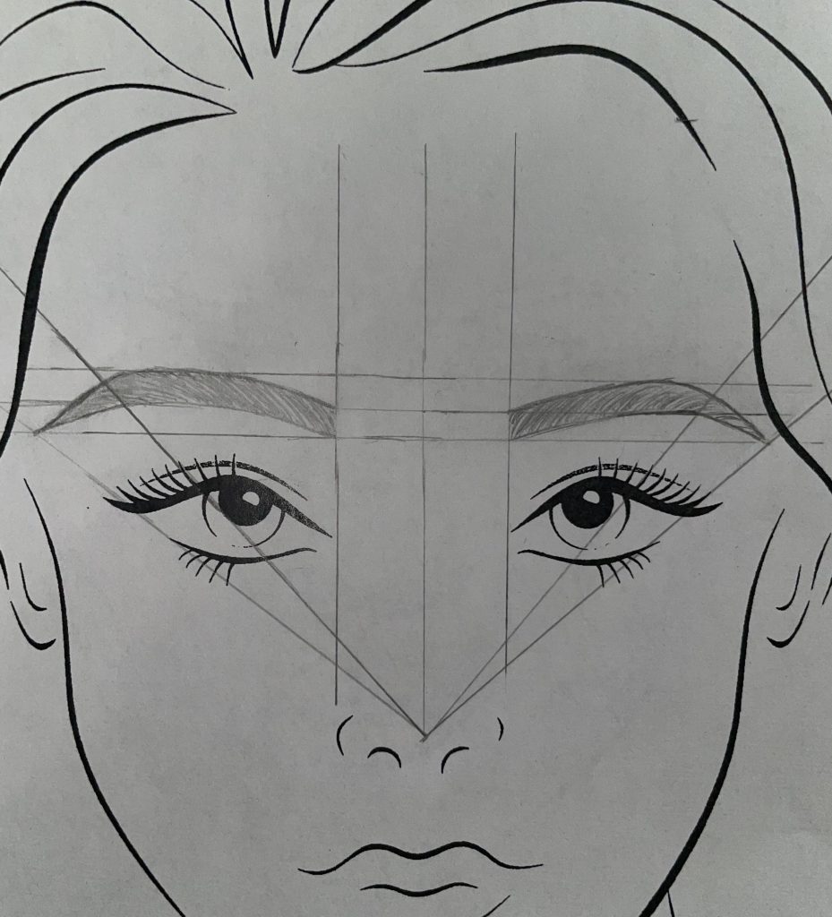 brow mapping