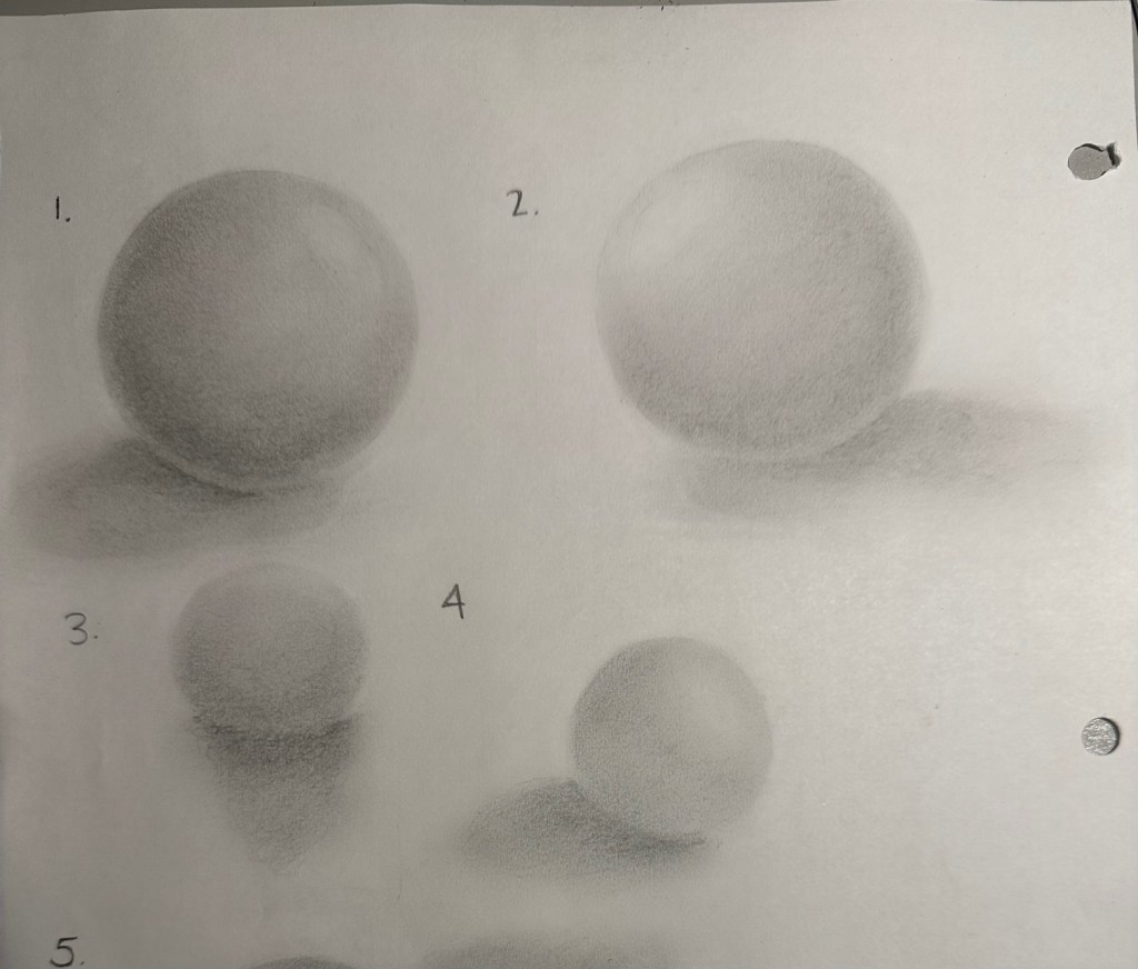 sphere sketch